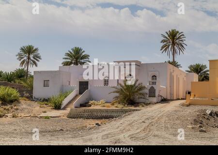 Dorfhäuser in der Nähe von Ibra, Oman Stockfoto
