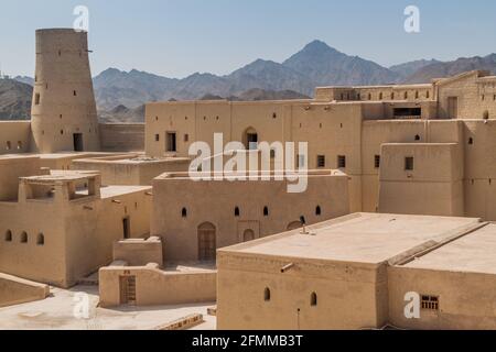 Blick auf Bahla Fort, Oman Stockfoto