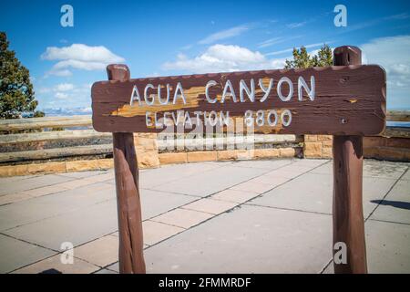 Bryce Canyon National Park, UT, USA - 25. März 2018: Der Agua Canyon Stockfoto