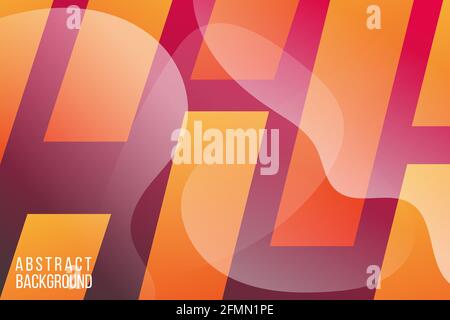Abstrakte geometrische quadratische Vektor-Hintergrunddarstellung Stock Vektor