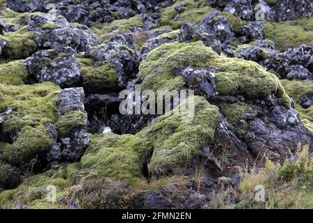 Island Country Side Stockfoto