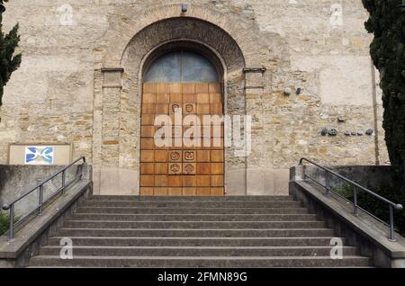 Kirche von San Lorenzo Martyre Redona, Bergamo, Italien Stockfoto