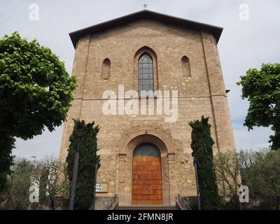 Kirche von San Lorenzo Martyre Redona, Bergamo, Italien Stockfoto