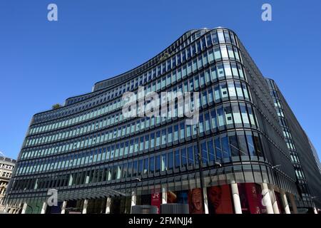 100 Liverpool Street, Broadgate Centre, City of London, Großbritannien Stockfoto