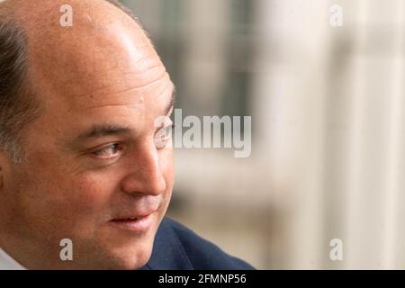 London, Großbritannien. Mai 2021. Ben Wallace, Verteidigungsminister, verlässt die Downing Street 10 vor der Eröffnung des US-Bundesstaates Credit: Ian Davidson/Alamy Live News Stockfoto