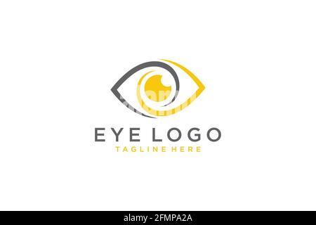 Design-Vorlage für Vektorgrafiken mit Logo. Modernes, minimalistisches, flaches Design. Vektor. Stock Vektor