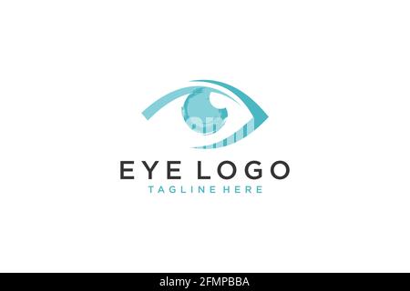 Design-Vorlage für Vektorgrafiken mit Logo. Modernes, minimalistisches, flaches Design. Vektor. Stock Vektor