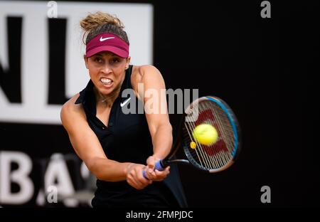Rom, Italien. Mai 2021. Foro Italico in Rom, Italien, 11. Mai 2021, Madison Keys of the United States in Aktion während der ersten Runde des 2021 Internazionali BNL d'Italia, WTA 1000 Tennisturniers am 11. Mai 2021 im Foro Italico in Rom, Italien - Foto Rob Prange / Spanien DPPI / DPPI / LiveMedia Kredit: Unabhängige Fotoagentur/Alamy Live News Stockfoto