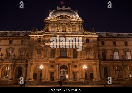 Pavillon Sully, Musée du Louvre, Paris, Frankreich. Stockfoto