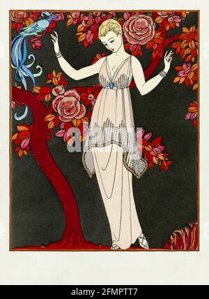 George Barbier - The Science Tree - 1914 Stockfoto