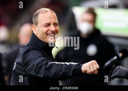 Farum, Dänemark. Mai 2021. Manager Jess Thorup vom FC Kopenhagen vor dem 3F Superliga-Spiel zwischen dem FC Nordsjaelland und dem FC Kopenhagen in Right to Dream Park in Farum. (Foto: Gonzales Photo/Alamy Live News Stockfoto