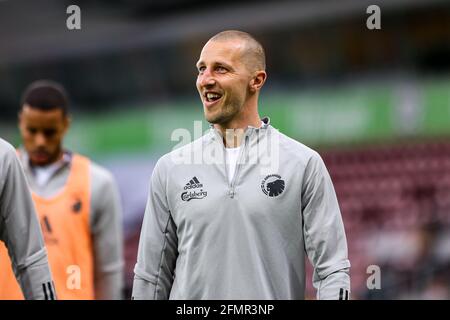 Farum, Dänemark. Mai 2021. Kamil Wilczek (9) vom FC Kopenhagen vor dem 3F Superliga-Spiel zwischen dem FC Nordsjaelland und dem FC Kopenhagen in Right to Dream Park in Farum. (Foto: Gonzales Photo/Alamy Live News Stockfoto