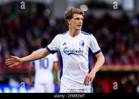 Farum, Dänemark. Mai 2021. Jens Etappe (6) des FC Kopenhagen während des 3F Superliga-Spiels zwischen dem FC Nordsjaelland und dem FC Kopenhagen in Right to Dream Park in Farum. (Foto: Gonzales Photo/Alamy Live News Stockfoto