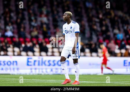 Farum, Dänemark. Mai 2021. Mohamed Daramy (11) vom FC Kopenhagen beim 3F Superliga-Spiel zwischen dem FC Nordsjaelland und dem FC Kopenhagen in Right to Dream Park in Farum. (Foto: Gonzales Photo/Alamy Live News Stockfoto