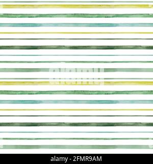 Schöne Aquarellzeichnung. Handbemaltes Nahtloses Muster. Nahaufnahme, keine Leute Stockfoto