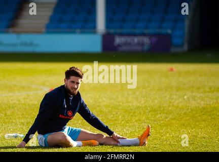 Solihull, Großbritannien. Mai 2021. Weymouth Aufwärmen während des Spiels der Vanarama National League zwischen Solihull Moors & Weymouth im SportNation.bet Stadium in Solihull, England Credit: SPP Sport Press Foto. /Alamy Live News Stockfoto