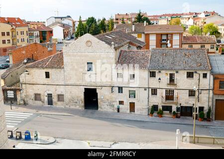 Kloster der Unbefleckten Empfängnis Mariens, XVI. Jh. Cuellar, Provinz Segovia Spanien Stockfoto