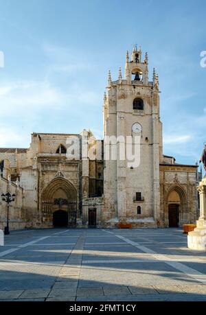 Kathedrale von San "Antolin" in Palencia, Spanien Stockfoto