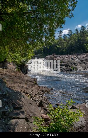 Chippewa Falls Algoma Ontario Kanada im Sommer Stockfoto