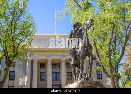 Yavapai County Courthouse. Prescott, Arizona, USA. Stockfoto