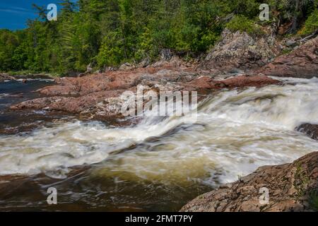 Chippewa Falls Algoma Ontario Kanada im Sommer Stockfoto