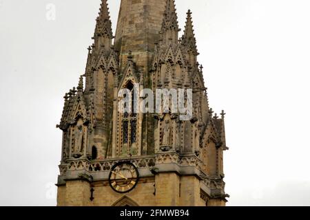 Alte Kirche Gebäude in der Nähe von Oxford University, befindet sich in Oxford, England Stockfoto