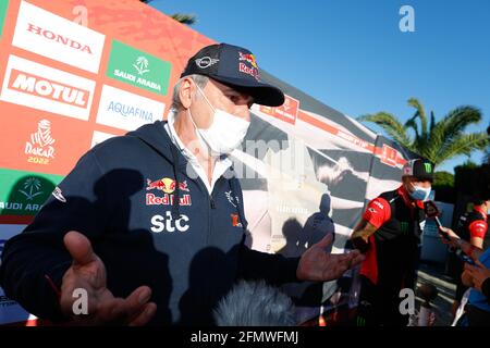 Sainz Carlos (esp), X-RAID Team, Mini John Cooper Works Rally, Portrait während der Andalucia Rally 2021, vom 12. Bis 16. Mai 2021 um Villamartin, Spanien - Foto Frédéric Le Floc'h / DPPI Stockfoto