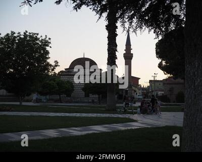 Mehrere alte Moscheen in Nicaea, Iznik, erbaut in osmanischer Zeit Stockfoto