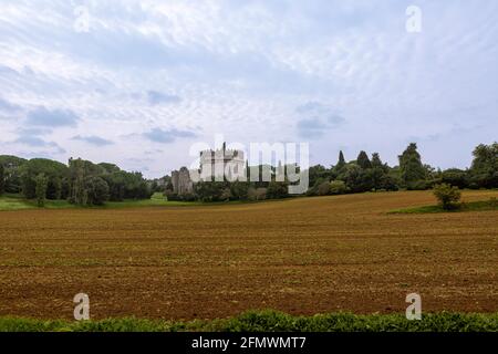 Grab von Caecilia Metella auf dem Appian Way Stockfoto