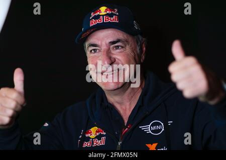 Sainz Carlos (esp), X-RAID Team, Mini John Cooper Works Rally, Portrait während der Andalucia Rally 2021, vom 12. Bis 16. Mai 2021 um Villamartin, Spanien - Foto Frédéric Le Floc'h / DPPI Stockfoto