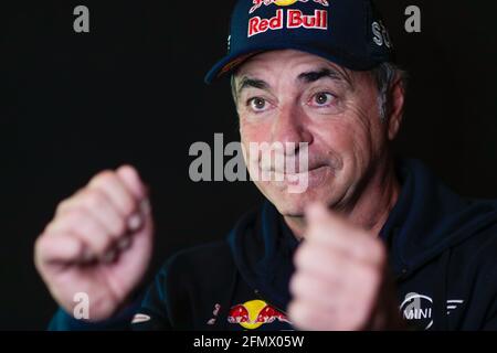 Sainz Carlos (esp), X-RAID Team, Mini John Cooper Works Rally, Portrait während der Andalucia Rally 2021, vom 12. Bis 16. Mai 2021 um Villamartin, Spanien - Foto Frédéric Le Floc'h / DPPI Stockfoto