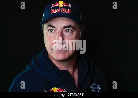 Sainz Carlos (esp), X-RAID Team, Mini John Cooper Works Rally, Portrait während der Andalucia Rally 2021, vom 12. Bis 16. Mai 2021 um Villamartin, Spanien - Foto Frédéric Le Floc'h / DPPI Stockfoto