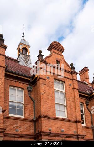 Das 1891-98 erbaute Railway Institute in Surry Hills in der Nähe des Central Station, Sydney, war das erste seiner Art in Australien Stockfoto