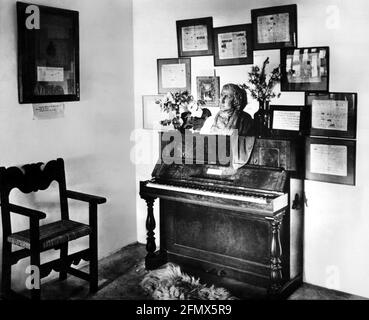 Chopin, Fryderyk, 1.3.1810 - 17.10.1849, polnischer Komponist, seine Zelle, Kloster Valldemossa, Mallorca, ZUSÄTZLICHE-RIGHTS-CLEARANCE-INFO-NOT-AVAILABLE Stockfoto