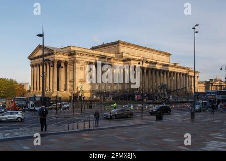 St. George's Hall, Liverpool, Merseyside, England, Großbritannien Stockfoto