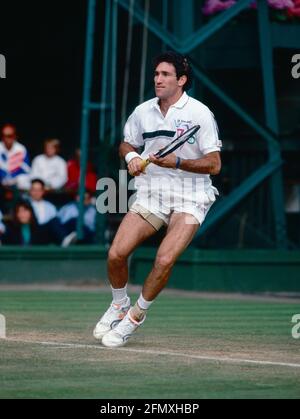 Der amerikanische Tennisspieler und Trainer Brad Gilbert, 1990er Jahre Stockfoto