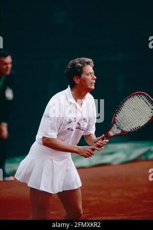 Britischer Tennisspieler Jo Durie, 1990er Stockfoto