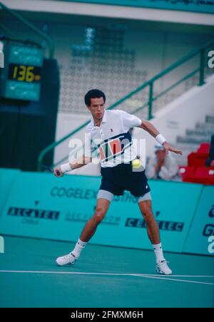 Marokkanischer Tennisspieler Younes El Aynaoui, Katar 2002 Stockfoto