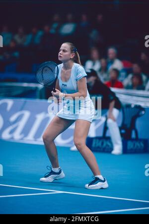 Australische Tennisspielerin, Koarchin und Schriftstellerin Jelena Dokic, 2001 Stockfoto