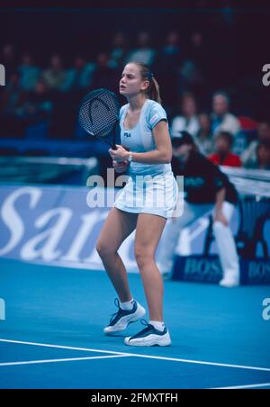 Australische Tennisspielerin, Koarchin und Schriftstellerin Jelena Dokic, 2001 Stockfoto