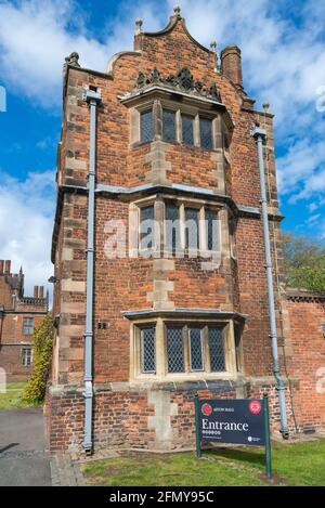 Aston Hall ist ein unter Denkmalschutz geratetes jakobisches Haus in Aston, Birmingham, das von John Thorpe entworfen und zwischen 1618 und 1635 erbaut wurde Stockfoto