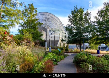 Myriad Gardens in der Innenstadt von Oklahoma City, Oklahoma, USA Stockfoto