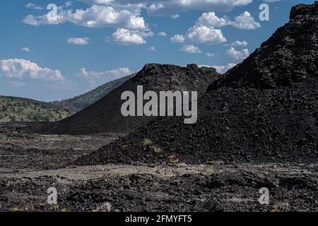 Spritzerkegel, Krater des Moon National Monument, Idaho Stockfoto