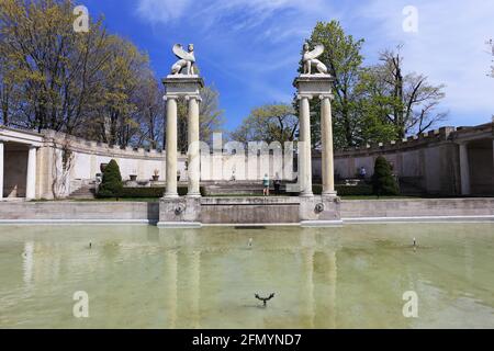 Untermyer Park Yonkers New York Stockfoto