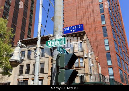 Sid Caesar Way Yonkers New York Stockfoto