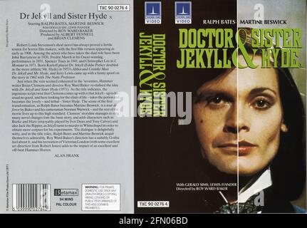 Dr. Jekyll und Schwester Hyde (1971) Datum: 1971 Stockfoto