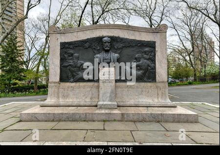 William Jay Gaynor Memorial in Cadman Plaza in der Innenstadt von Brooklyn. Es ehrt William Jay Gaynor, Journalist, Anwalt, Oberste Justiz des Staates, Brooklyn Stockfoto