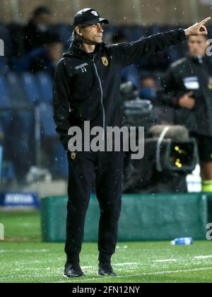 BERGAMO, ITALIEN - 12. MAI: Trainer Filippo Inzaghi von Benevento während der Serie EIN Spiel zwischen Atalanta Bergamo und Benevento im Gewiss Stadium am 1. Mai Stockfoto