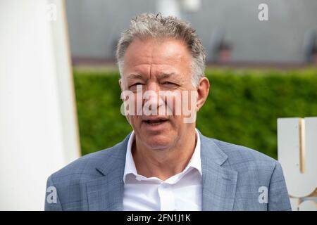 LUC Van Gorp, Vorsitzender DER SOZIALVERSICHERUNG CM - MC, abgebildet während einer Sitzung der SOZIALVERSICHERUNG CM - MC, anlässlich des Rerum Novarum, Donnerstag 1 Stockfoto