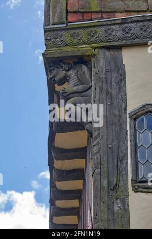 8 Palace Street Fachwerkhaus canterbury Stockfoto